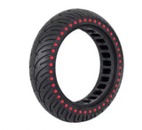 8.5*2 inch solid tyre red dots