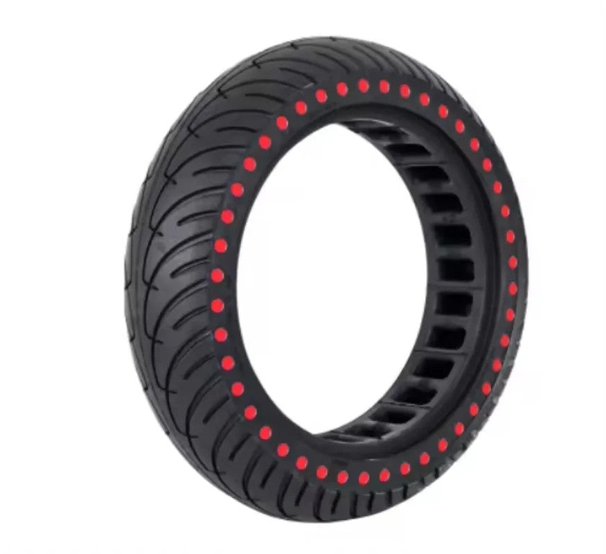 8.5*2 inch solid tyre red dots